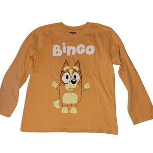 Bingo Kids Long Sleeve Tee - Orange